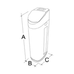 ΑΠΟΣΚΛΗΡΥΝΤΗΣ COMPACT DENVER 12L ΡΟΗΣ 0,5 m3/h