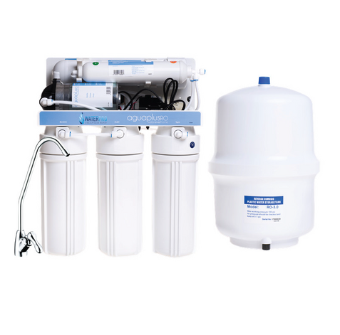 ΕΠΑΓΓΕΜΑΤΙΚΟ ΣΥΣΤΗΜΑ ΚΑΘΑΡΙΣΜΟΥ ΝΕΡΟΥ 5 ΣΤΑΔΙΩΝ ΜΕ ΑΝΤΙΣΤΡΟΦΗ ΟΣΜΩΣΗ - AP PUMP MINERAL 400GPD