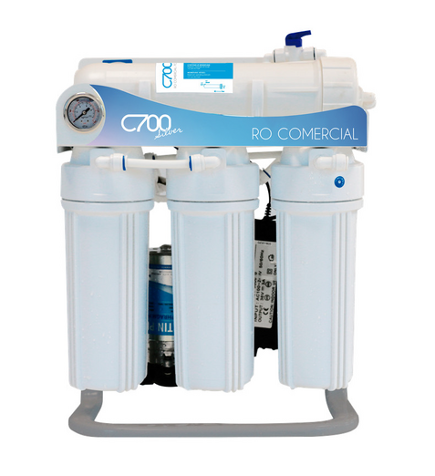 ΕΠΑΓΓΕΜΑΤΙΚΟ ΣΥΣΤΗΜΑ ΚΑΘΑΡΙΣΜΟΥ ΝΕΡΟΥ 5 ΣΤΑΔΙΩΝ ΜΕ ΑΝΤΙΣΤΡΟΦΗ ΟΣΜΩΣΗ - RO600C PUMP 600GPD